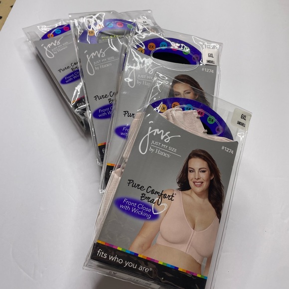 Hanes Intimates & Sleepwear Nwt Hanes Jms Sandshell Front Close